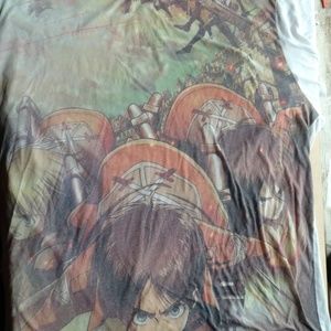 2/$10 Attack on Titan Sublimated T-Shirt